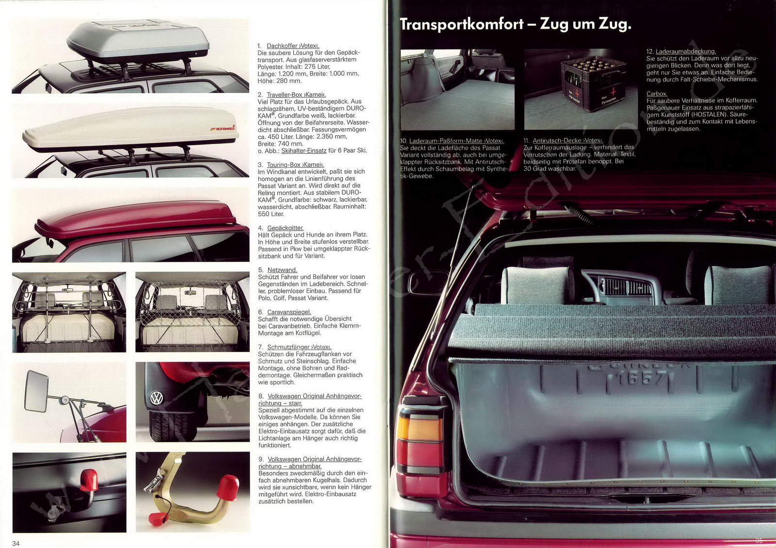 VW Golf Zubehör 9/86 – Autoprospekte-Sammlung